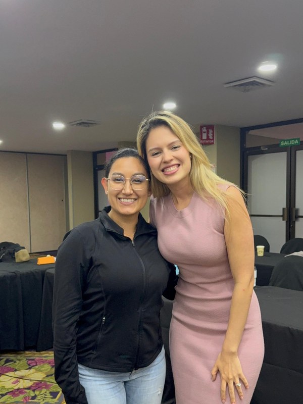 Nohelia con Florencia Hoffman